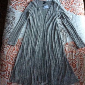 Rue21 Sweaters - NWT Rue21 Long Grey Cardigan Rue21 Sweaters - NWT Rue21 Long Grey Cardigan